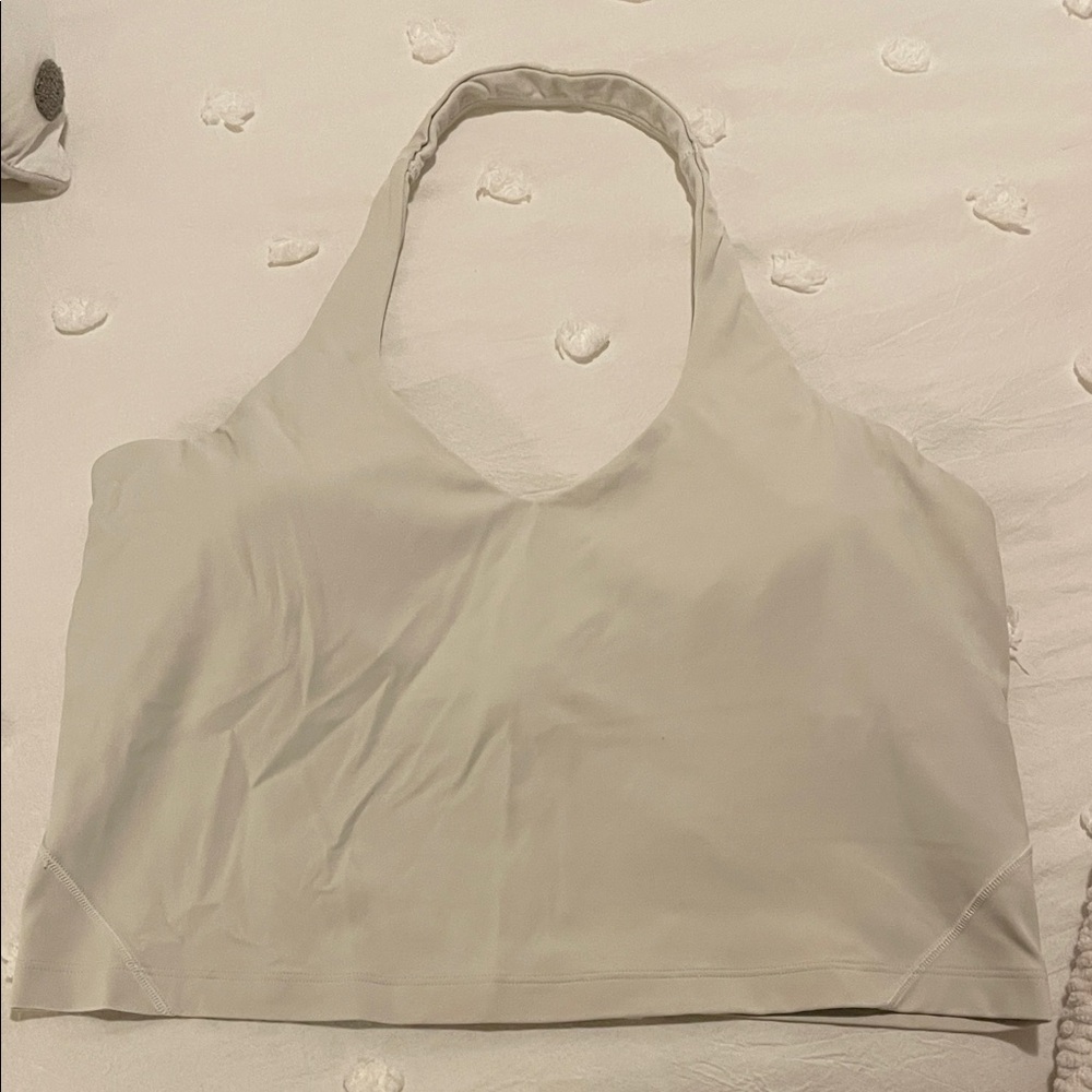 lululemon athletica Cream Sports Bra